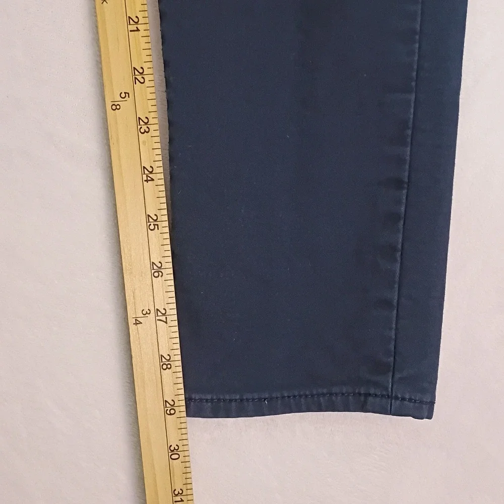 Banana Republic Travel Jean Mens 31x32 Athletic Fit Navy Blue Stretch Pants